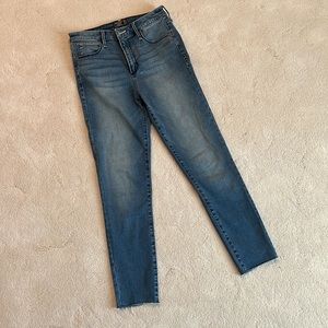 Abercrombie & Fitch Simone high rise ankle jean